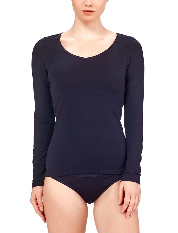 Icebreaker 103194001 XL skjorte & top T-shirt Scoop krave Langærmet Lycra, Merinould, Nylon