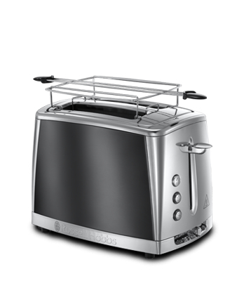 Miniatyrbillede 1 af 7: Russell Hobbs Luna Moonlight 6 2 skive(r) 1550 W Sort, Grå