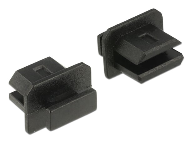 Pikkukuva 1 / 3: Delock Pölysuoja mini Displayportille - Suojakuori - Musta (10 kpl pakkaus)