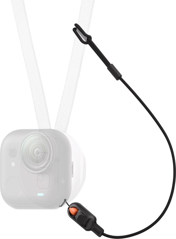 Miniatyrbillede 1 af 2: Insta360 CINSBBEQ strop Actionkamera Stof, Plast Sort