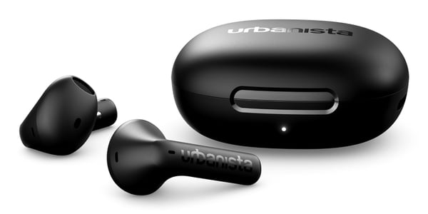Urbanista Santa Monica Headset True Wireless Stereo (TWS) I ørerne Opkald/musik Bluetooth Sort