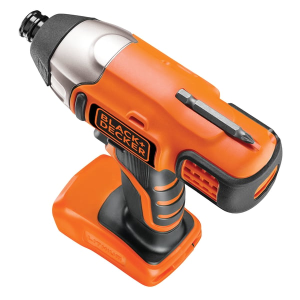 Black & Decker BDCIM18N-XJ elektrisk skruetrækker & slagbor 3000 rpm Sort, Orange