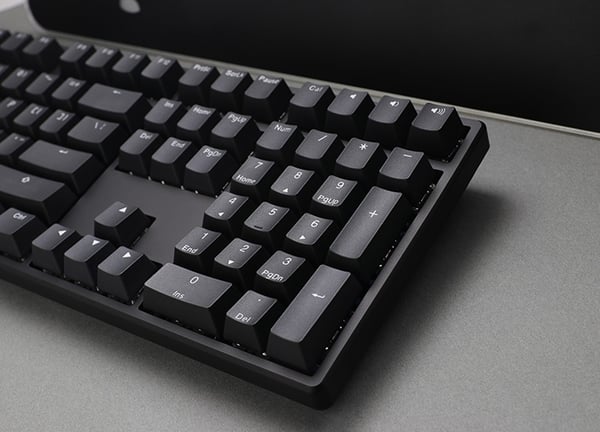 Miniatyrbillede 4 af 8: Ducky Origin Phantom Black tastatur Universel USB QWERTY Engelsk Sort