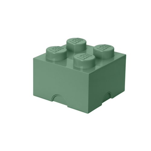 Room Copenhagen LEGO Storagge Brick 4 Opbevaringsboks Grøn