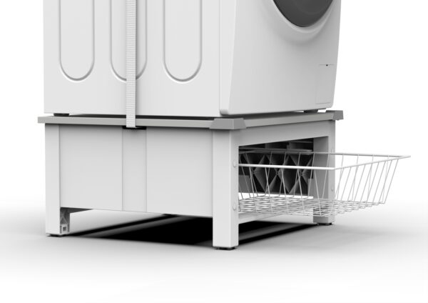 Meliconi Base Space Basket vaskemaskinedel & tilbehør Stablingssæt 1 stk