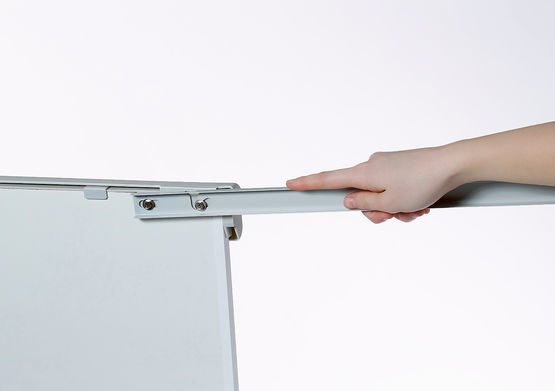 Miniatyrbillede 5 af 6: Dahle 96003-11893 flipover-stativ Fritstående Aluminium, Metal, Plast Grå, Hvid
