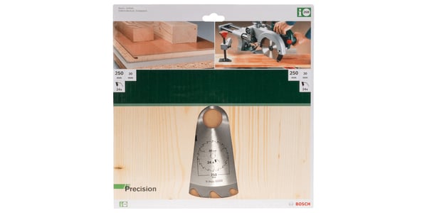 Miniatyrbild 3 av 3: Bosch 2 609 256 878 cirkelsågsblad 25 cm
