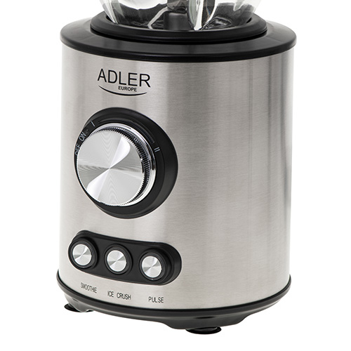 Adler AD 4078 mixer Bänkmixer 1700 W Svart, Rostfritt stål, Transparent