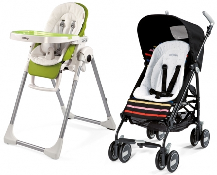 Peg Perego Baby Cushion Syöttötuolin pehmuste Valkoinen