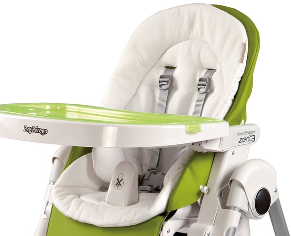 Pikkukuva 4 / 6: Peg Perego Baby Cushion Syöttötuolin pehmuste Valkoinen
