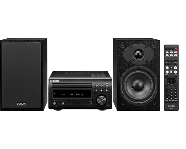 Denon D-M41 Kodin miniaudiojärjestelmä 60 W Musta