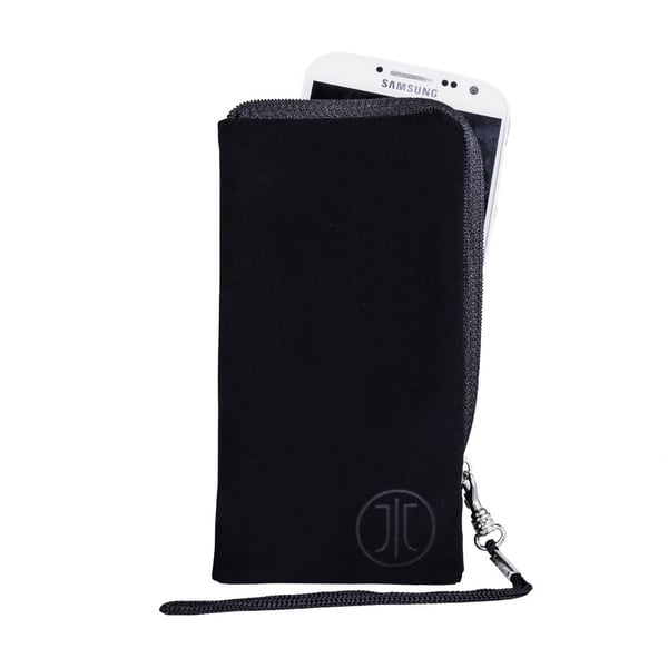 Miniatyrbillede 1 af 5: JT BERLIN 10136 mobiltelefon etui 12,9 cm (5.1") Pung Sort