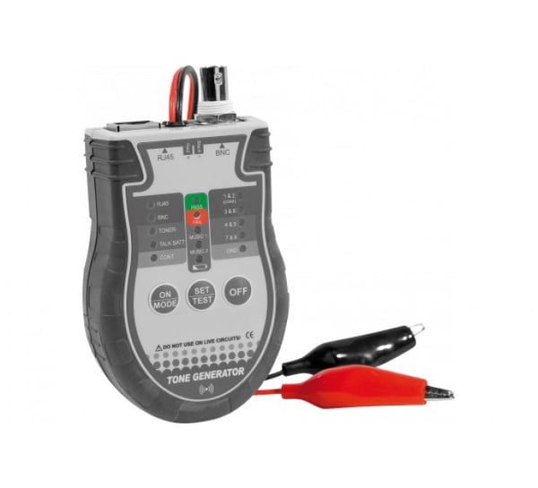 CUC Exertis Connect 818131 netværkskabeltester Spiralkabel tester Grå