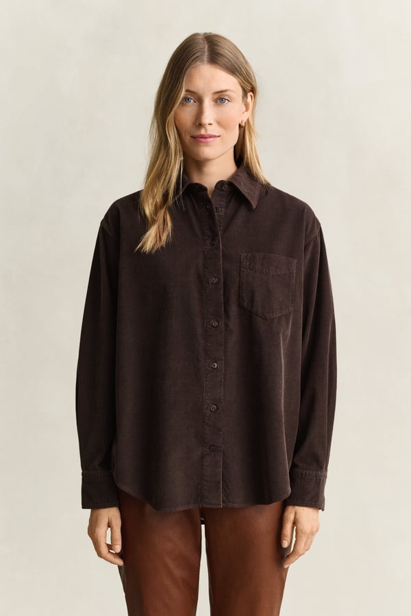 Miniatyrbillede 4 af 8: Gant 4300690-202 Skjorte Point collar Langærmet Bomuld
