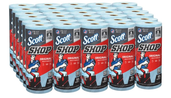 SCOTT 75130 paperipyyhe 55 arkkia Paperi Sininen SCOTT 75130 paperipyyhe 55 arkkia Paperi Sininen