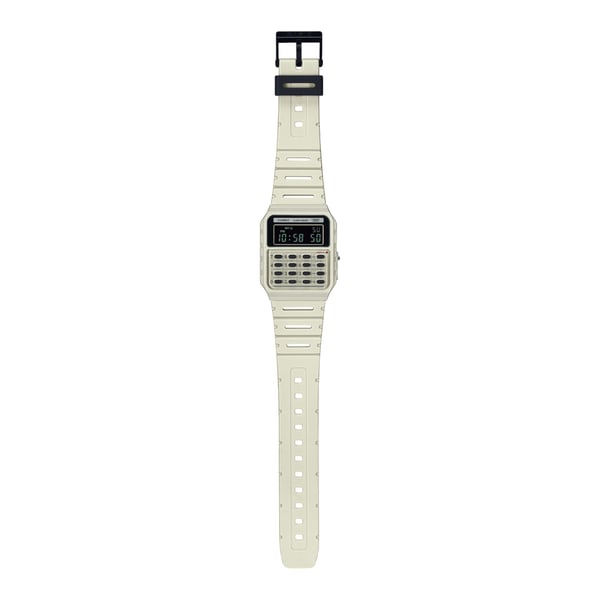 Casio CA-53WB-8B armbandsur Unisex Vit