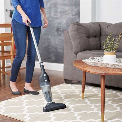 Miniatyrbillede 3 af 4: Black & Decker NSVA315J stav støvsuger & elektrisk kost Stick vakuum Batteri Dry Poseløs 0,4 L Anthracit 1,5 At