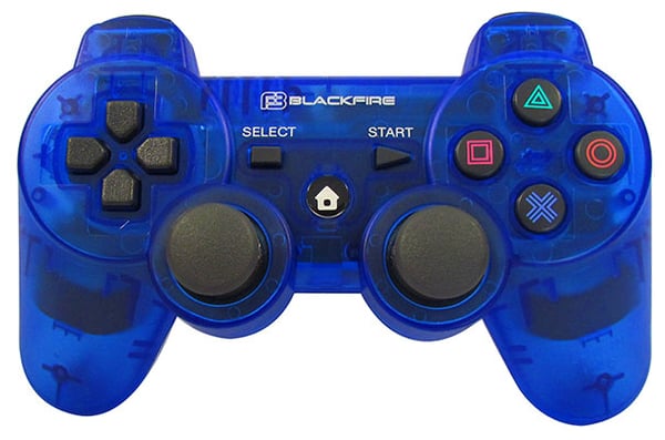 Miniatyrbillede 10 af 11: Ardistel 023616 spil-controller Sort, Blå, Rød Bluetooth Gamepad Analog/digital Playstation 3