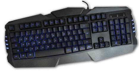 Miniatyrbild 1 av 3: MCL ACK-647 tangentbord Universal USB AZERTY Fransk Svart