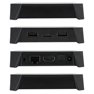 Atlantis Land KORA Musta 4K Ultra HD 8 GB Wi-Fi Ethernet LAN