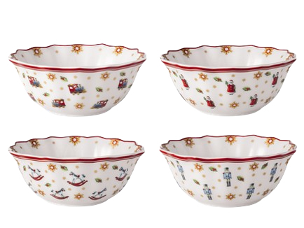 Villeroy & Boch 1485858490 porslinsservis 4 styck Porslin Multifärg