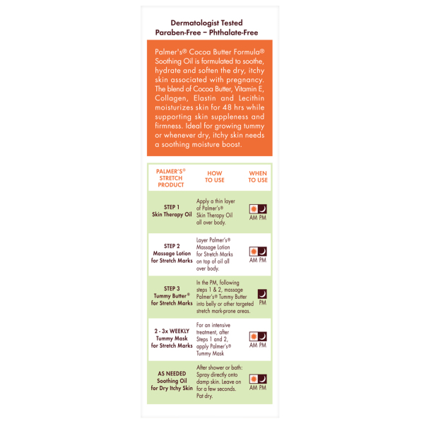 Miniatyrbillede 4 af 7: Palmer's Cocoa Butter Formula Soothing Oil for Dry, Itchy Skin 150 ml Olie