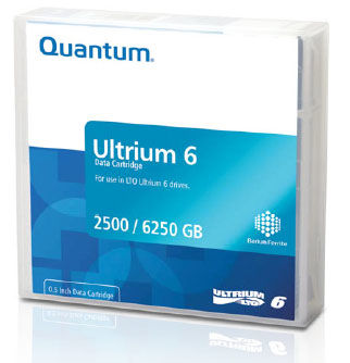 Quantum Ultrium 6 Tomt databånd 2,5 TB LTO 1,26 cm