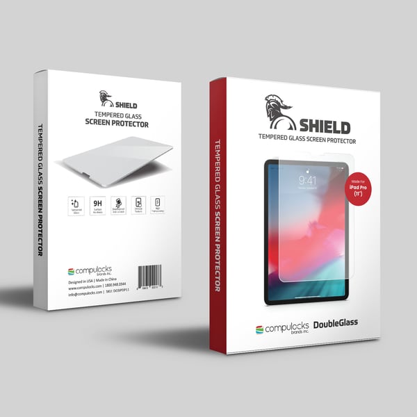 Compulocks DoubleGlass Screen Shield Klar skærmbeskytter Apple 1 stk