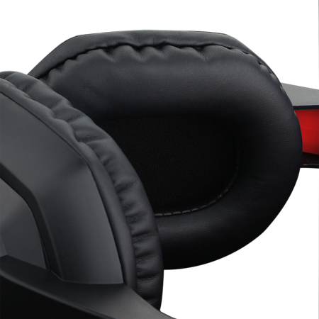 Miniatyrbillede 2 af 6: REDRAGON H120 hovedtelefoner/headset Ledningsført Spil Sort, Rød