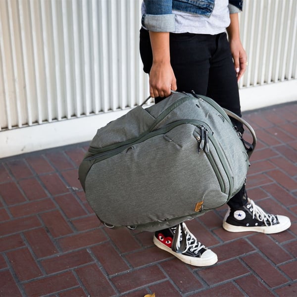 Peak Design Travel reppu Matkareppu Harmaa Nailon