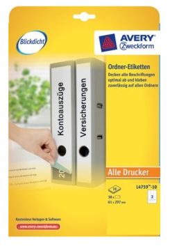 Avery L4759-10 Vit