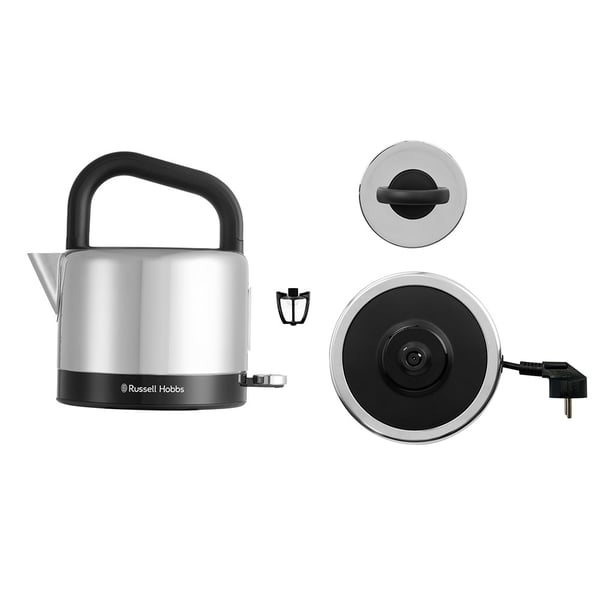 Russell Hobbs 26420-70 vattenkokare 1,5 l 2400 W Svart, Rostfritt stål
