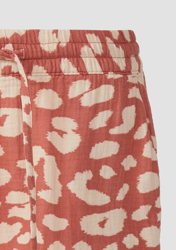 s.Oliver 2167028.20A1.32 shorts Honkoppling Orange