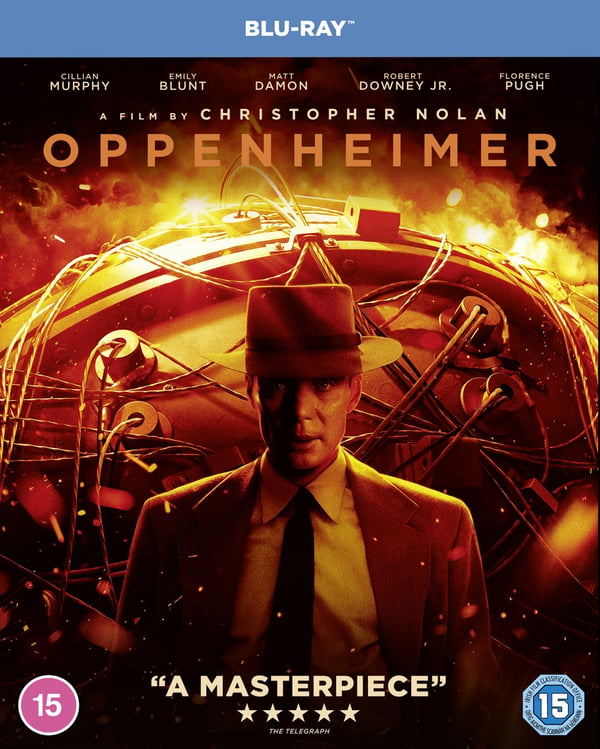 Warner Bros Oppenheimer Blu-ray Englanti