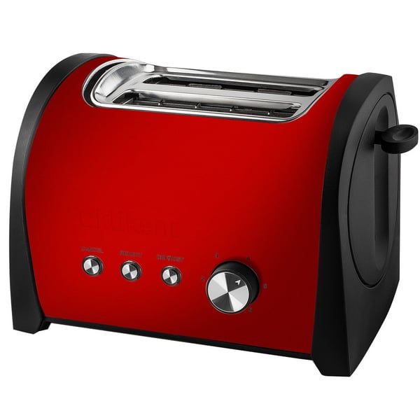 Miniatyrbillede 1 af 4: Küken 33778 brødrister 6 2 skive(r) 800 W Rød