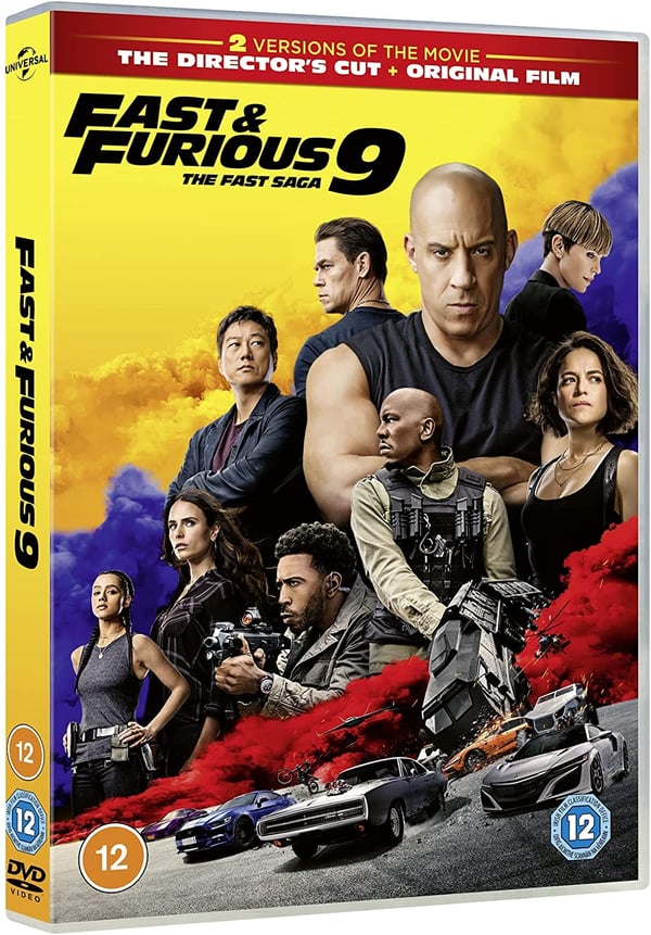 Warner Bros Fast & Furious 9 DVD Engelsk
