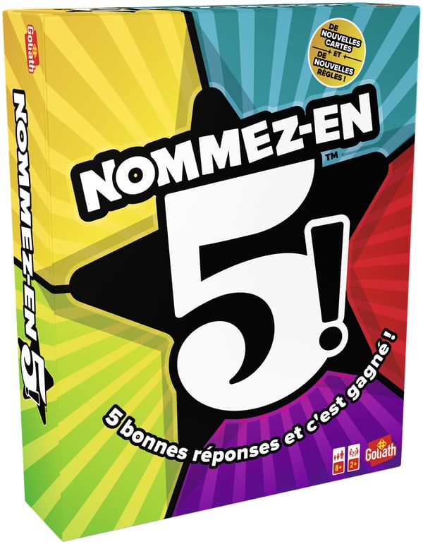 Miniatyrbild 1 av 3: Goliath Nommez-en 5! 20 min Brädspel Gissningsspel