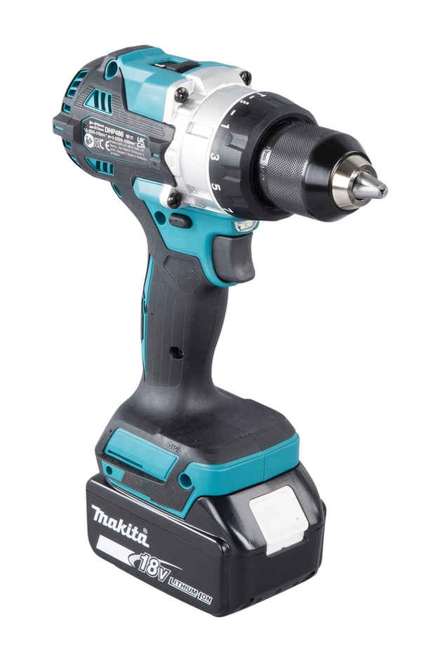 Makita DHP486RTJ bor 2100 rpm 2,7 kg Sort, Blå