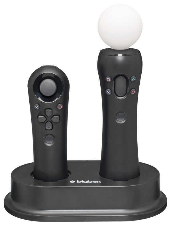 Pikkukuva 6 / 10: Bigben Interactive Move Dual-Charger, PS3 Peliohjaimet Musta Sisätila