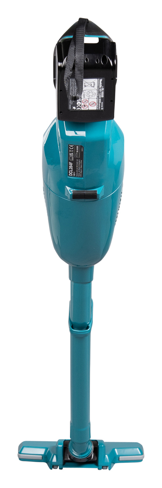 Makita DCL284FZ stav støvsuger & elektrisk kost 2-i-1 stangstøvsuger Batteri Dry Stof Poseløs Sort, Turkis