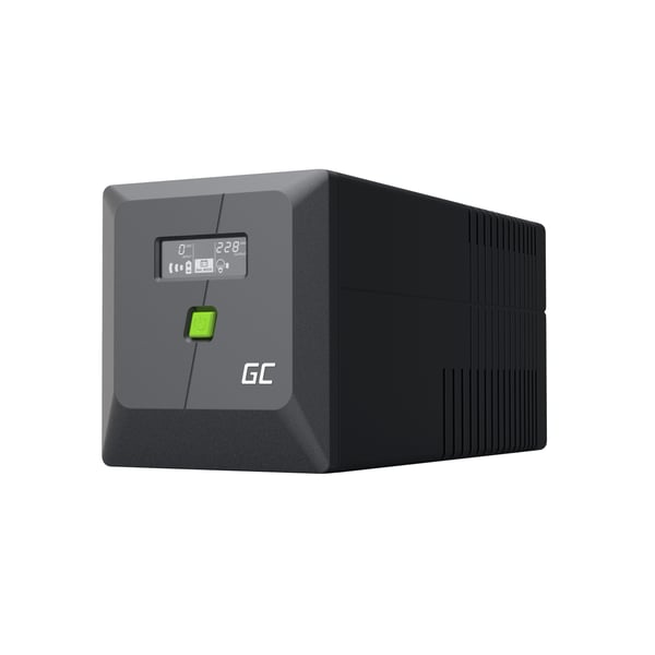 Miniatyrbild 5 av 10: Green Cell strömskydd (UPS) Linjeinteraktiv 0,75 kVA 480 W 4 AC-utgångar