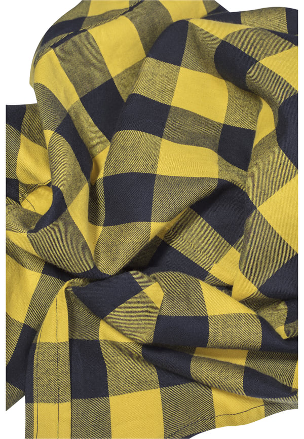 Urban Classics Checked Flanell Skjorte Langærmet Bomuld