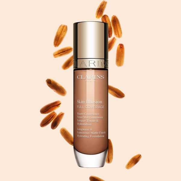 Clarins Skin Illusion Full Coverage 30 ml Pumppupullo Nestemäinen 112C Clarins Skin Illusion Full Coverage 30 ml Pumppupullo Nestemäinen 112C