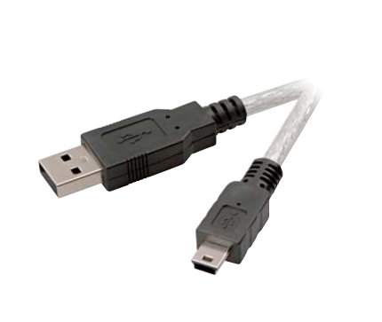 Vivanco USB 2.0 certified connection cable USB-kabel USB A Mini-USB B 0,48 Gbit/sek. Sort
