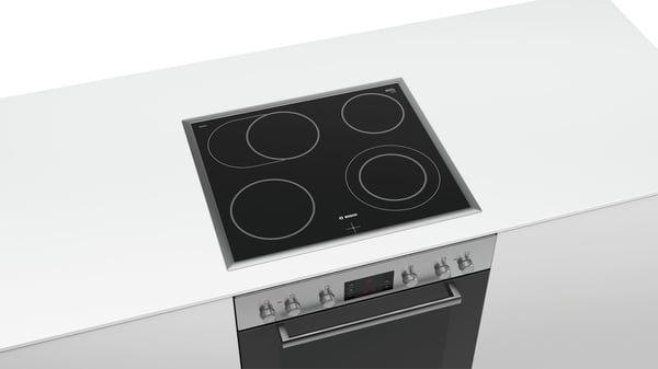 Bosch Serie 4 NKN645GA1E kogeplade Sort Indbygget Keramisk 4 zone(s)