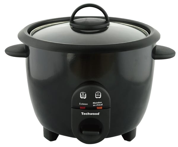 Techwood TCR-106 riisinkeitin 1 L 400 W Musta