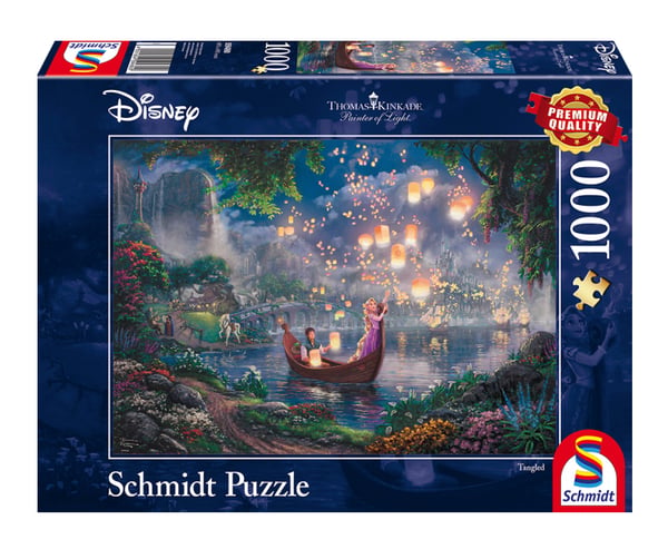 Schmidt Spiele Rapunzel Puslespil 1000 stk Tegnefilm Schmidt Spiele Rapunzel Puslespil 1000 stk Tegnefilm