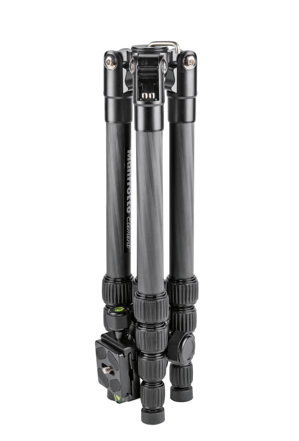 Pikkukuva 4 / 6: Manfrotto Element Traveller kolmijalka Digitaalinen ja elokuva-kamerat 3 jalkoja Musta