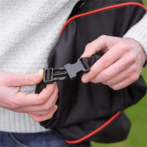 Miniatyrbillede 2 af 4: Black & Decker GWBP1 Rygsæk opsamlingspose Sort, Orange 72 L