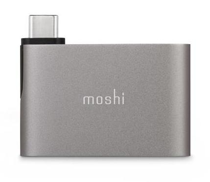 Moshi 99MO084214 interface hub USB 3.2 Gen 1 (3.1 Gen 1) Type-C 5000 Mbit/s Grå